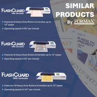 Formax FlashGuard 18R6 Laminator (Similar Products)