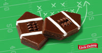 Little Debbie Football Brownies, 4 Boxes – 24 Individually Wrapped Fudge Brownies