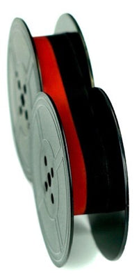 Side view of GRC T5 black and red UNIVERSAL CLOTH TYPEWRITER RIBBON