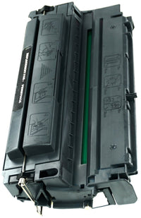 This is the left side view of the Hewlett Packard 03A black replacement laserjet toner cartridge by NXT Premium toner
