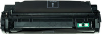 This is the back view of the Hewlett Packard 13A black replacement laserjet toner cartridge by NXT Premium toner