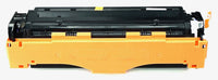 This is the back view of the Hewlett Packard 304A magenta replacement laserjet toner cartridge by NXT Premium toner