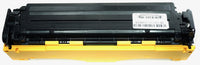 This is the back view of the Hewlett Packard 312X black replacement laserjet toner cartridge by NXT Premium toner