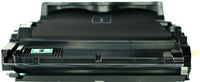 This is the back view of the Hewlett Packard 45A black replacement laserjet toner cartridge by NXT Premium toner