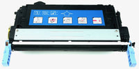 This is the front view of the Hewlett Packard 643A magenta replacement laserjet toner cartridge by NXT Premium toner