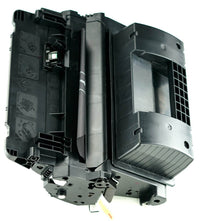 This is the second side view of the Hewlett Packard 64X black replacement laserjet toner cartridge by NXT Premium toner