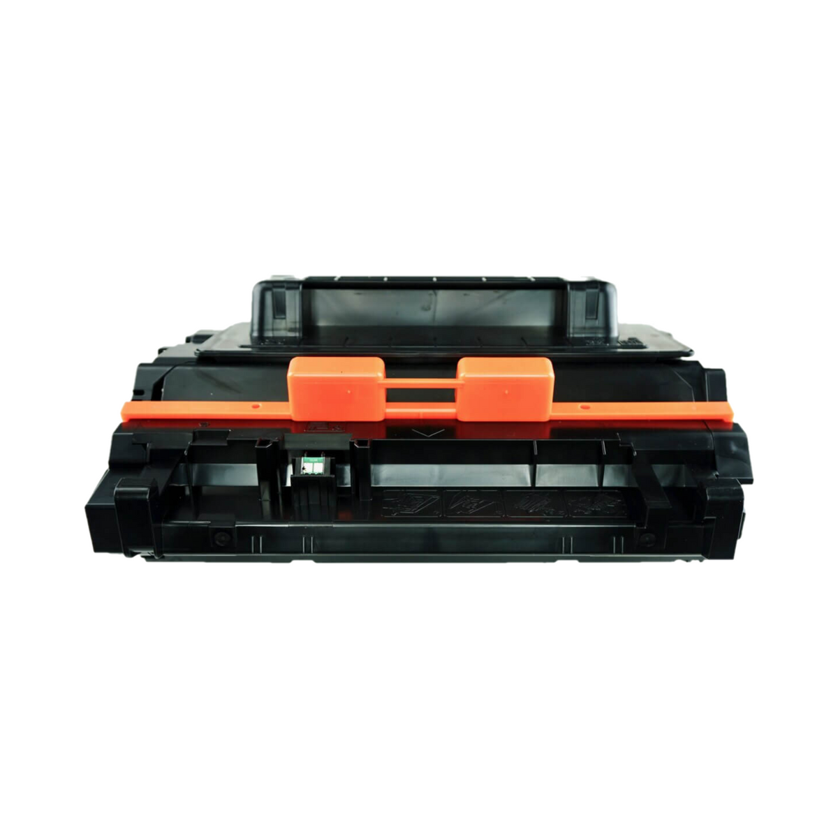 This is the back view of the HP 90A replacement laserjet toner cartridge by NXT Premium toner