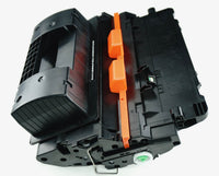 This is the side view of the HP 90X replacement laserjet toner cartridge by NXT Premium toner