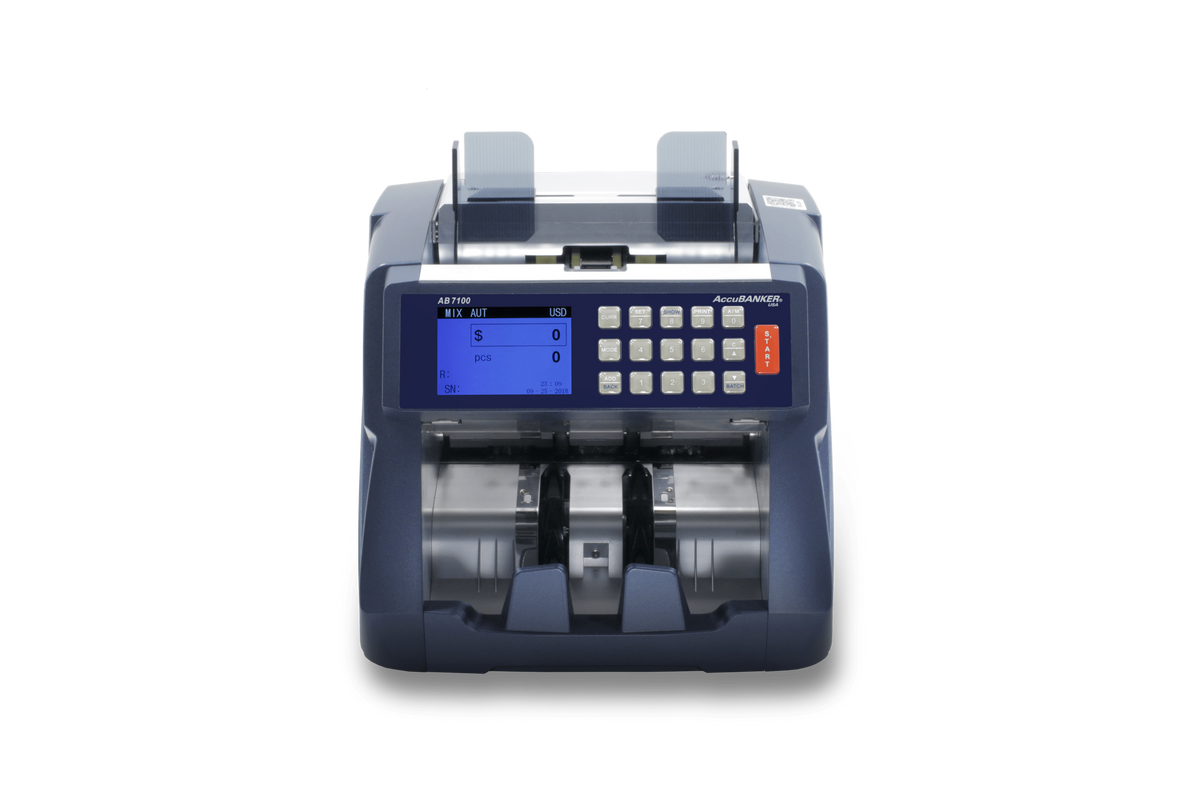 AccuBANKER AB7100 Mixed Bill Value Counter
