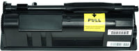 This is the back view of the Kyocera-Mita TK17 black replacement laserjet toner cartridge by NXT Premium toner