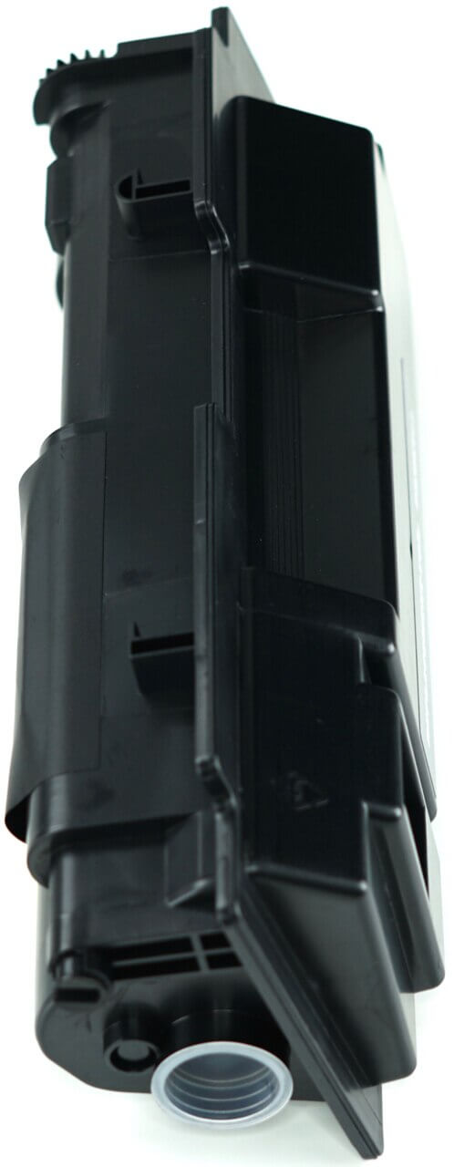 This is the left side view of the Kyocera-Mita TK17 black replacement laserjet toner cartridge by NXT Premium toner