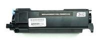 This is the front view of the Kyocera TK-3102 black replacement laserjet toner cartridge by NXT Premium toner