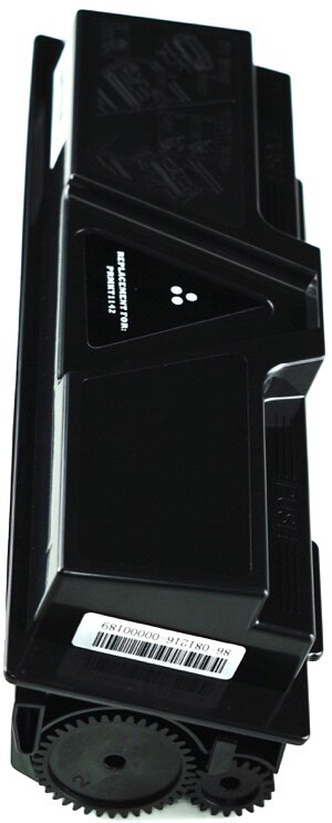 This is the side view of the Kyocera TK1142 replacement laserjet toner cartridge by NXT Premium toner
