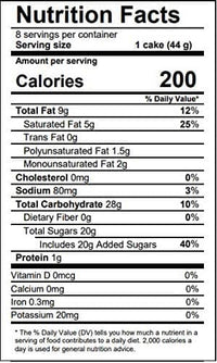 Little Debbie Birthday Cakes Nutritional Information