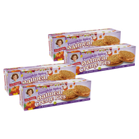 Four boxes of Little Debbie Pumpkin Spice Oatmeal Creme Pies containing 32 individually wrapped fall sandwich cookies.