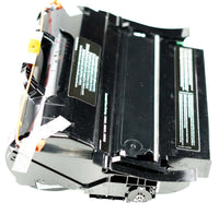 This is the side view of the Lexmark T650 black replacement laserjet toner cartridge by NXT Premium toner