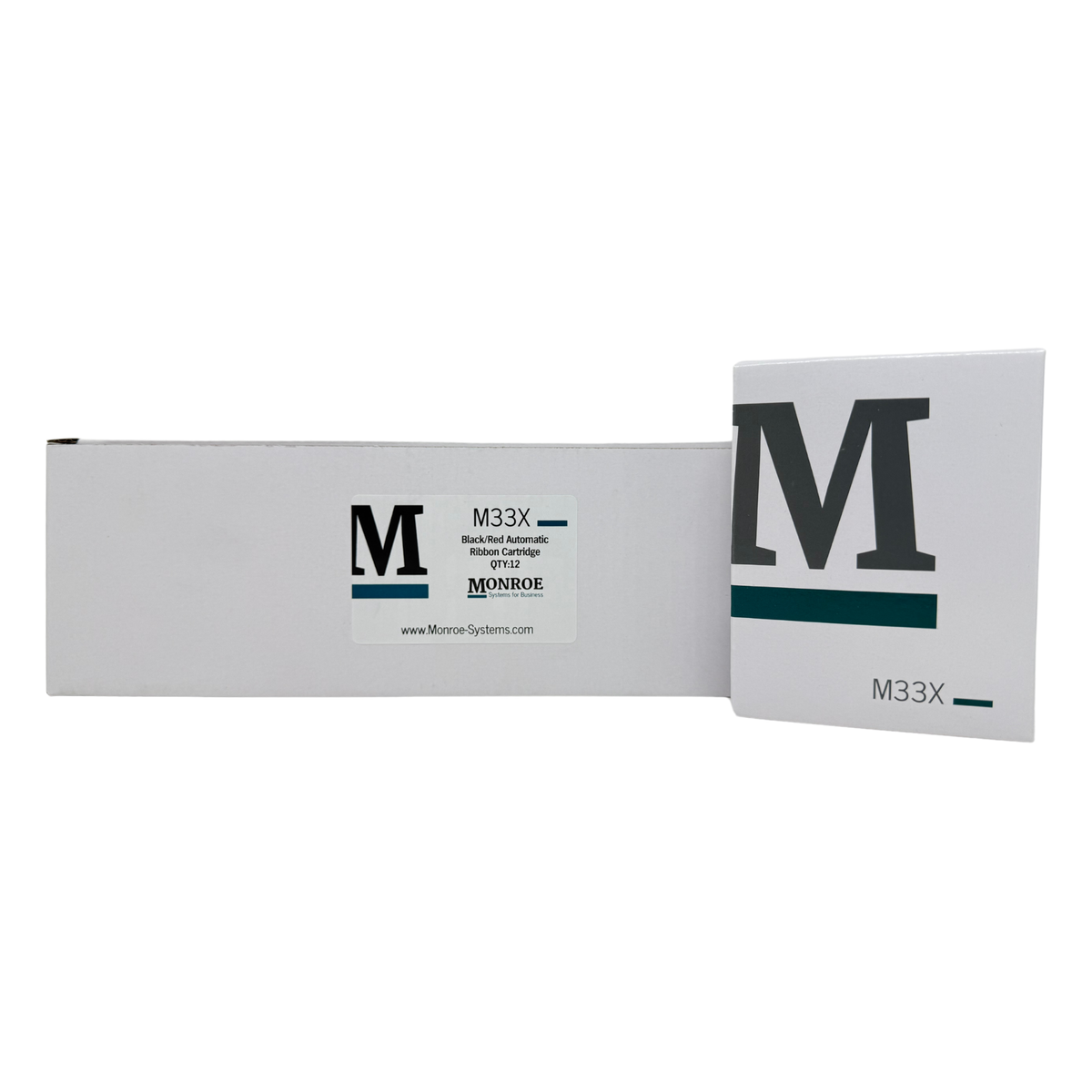 Monroe M33X Black/Red Ribbon Cartridges for X Series Printing Calculators