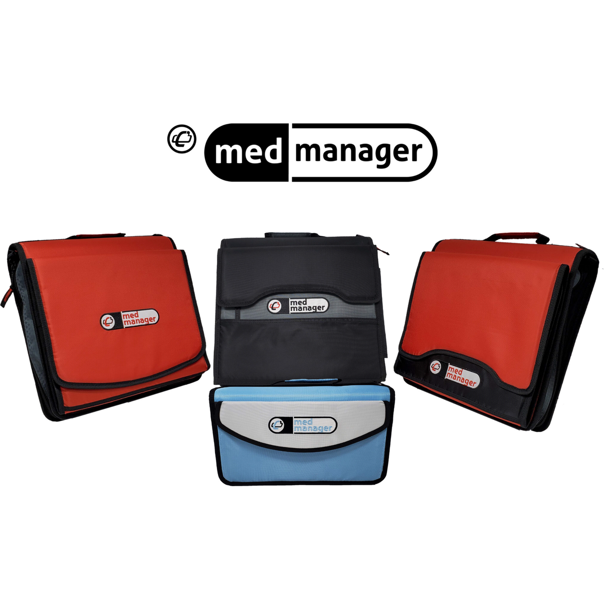 Med Manager Medicine Supply Organizer with Insulin Cooler Travel Case (MM600) (Line-Up)
