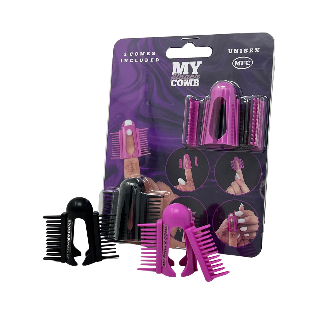 MyFingerComb 3-in-1 Edge Comb (Out Of Package)