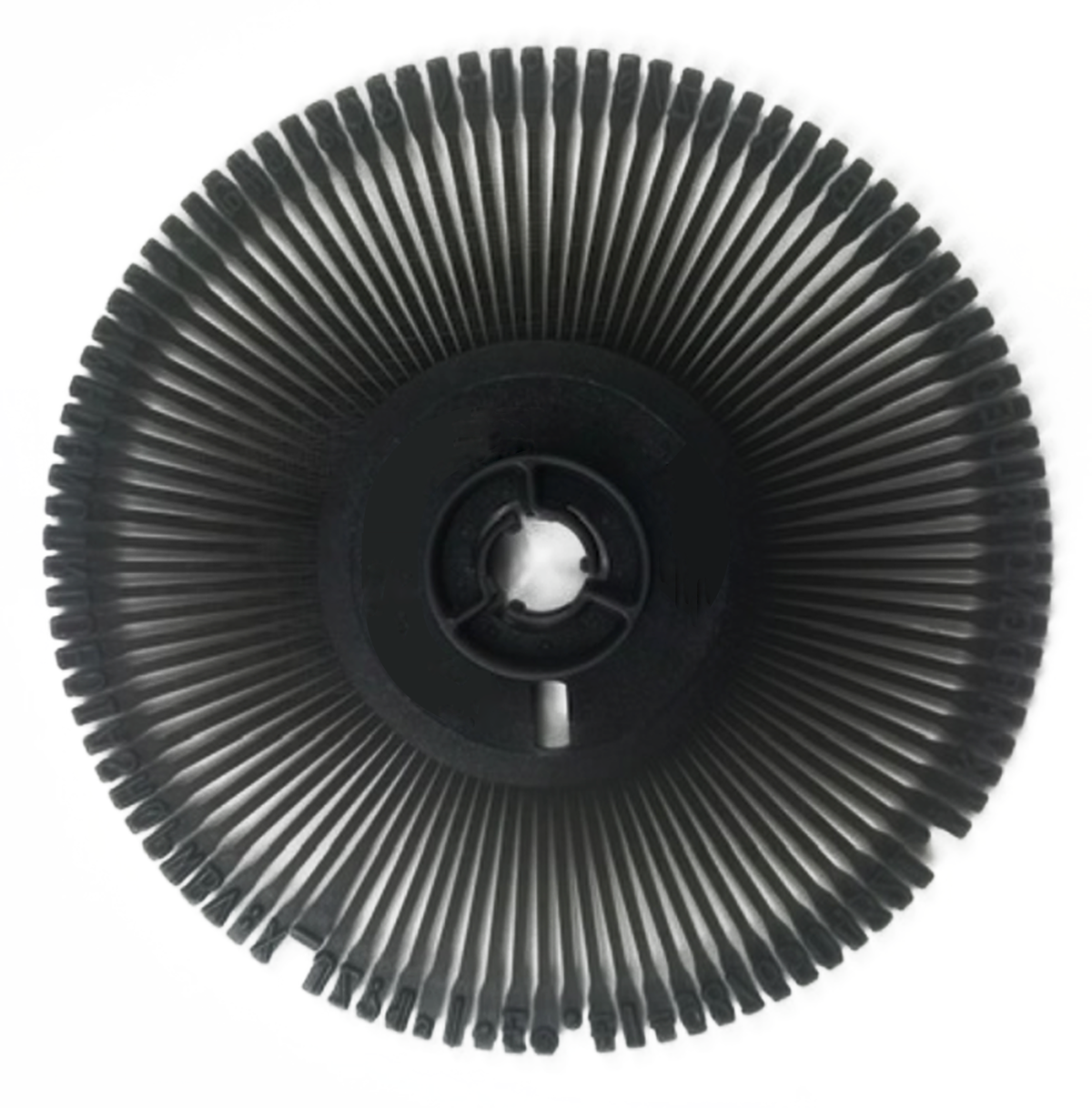 Nakajima/Swintec Mini Gothic 15 Printwheel by Rarotype