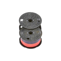 Monroe P65M Premium Printing Calculator Ink Ribbon Spools (Black, Red Ink) (P65M) (Side)