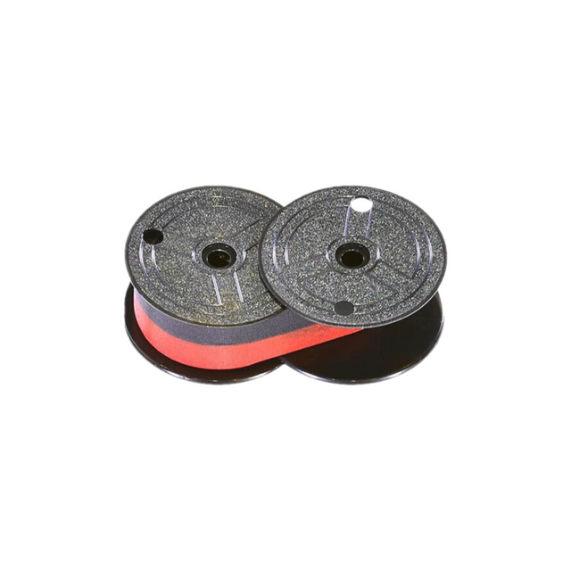 Monroe P65M Premium Printing Calculator Ink Ribbon Spools (Black, Red Ink)