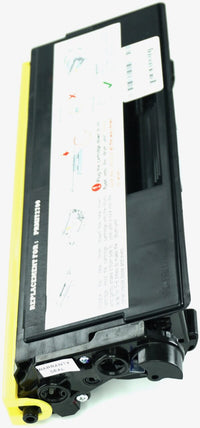 This is the left side view of the Pitney Bowes 484-5 black replacement laserjet toner cartridge by NXT Premium toner