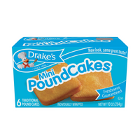 One box of Drake's Mini Pound Cakes