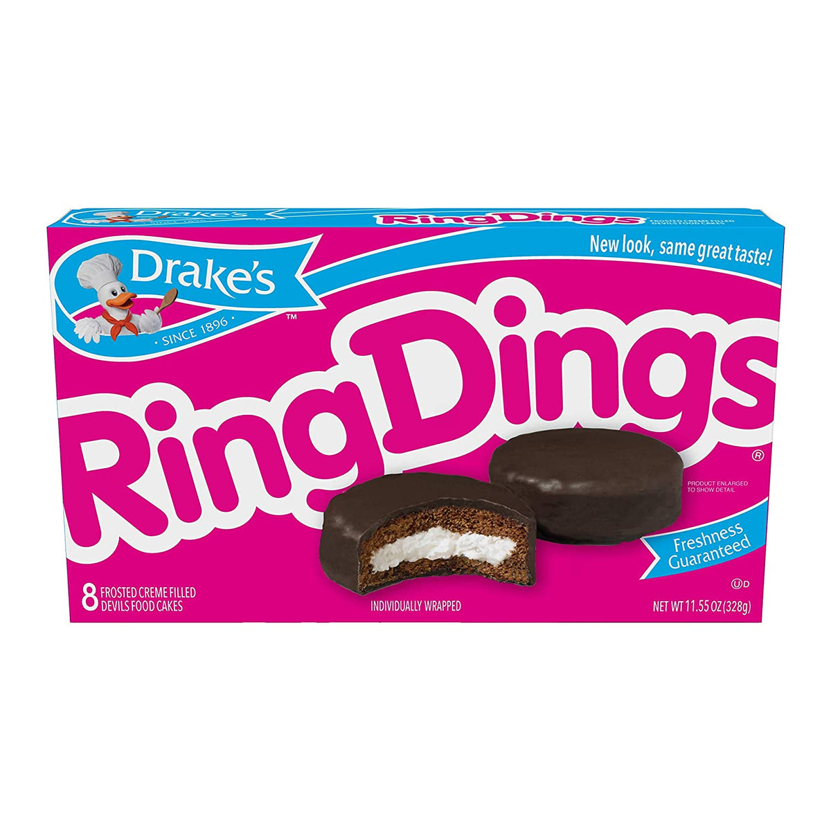 One box of Drake's Ring Dings