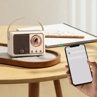 RetroWave Bluetooth Speaker with FM Radio (Connection)
