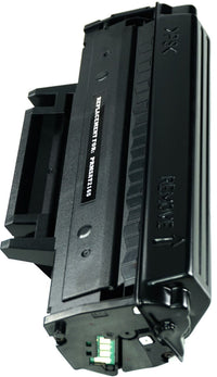This is the left side view of the Samsung MLT-D101S replacement laserjet toner cartridge by NXT Premium toner