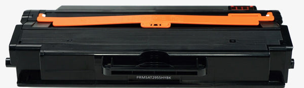 This is the front view of the Samsung MLT-D103L black replacement laserjet toner cartridge by NXT Premium toner