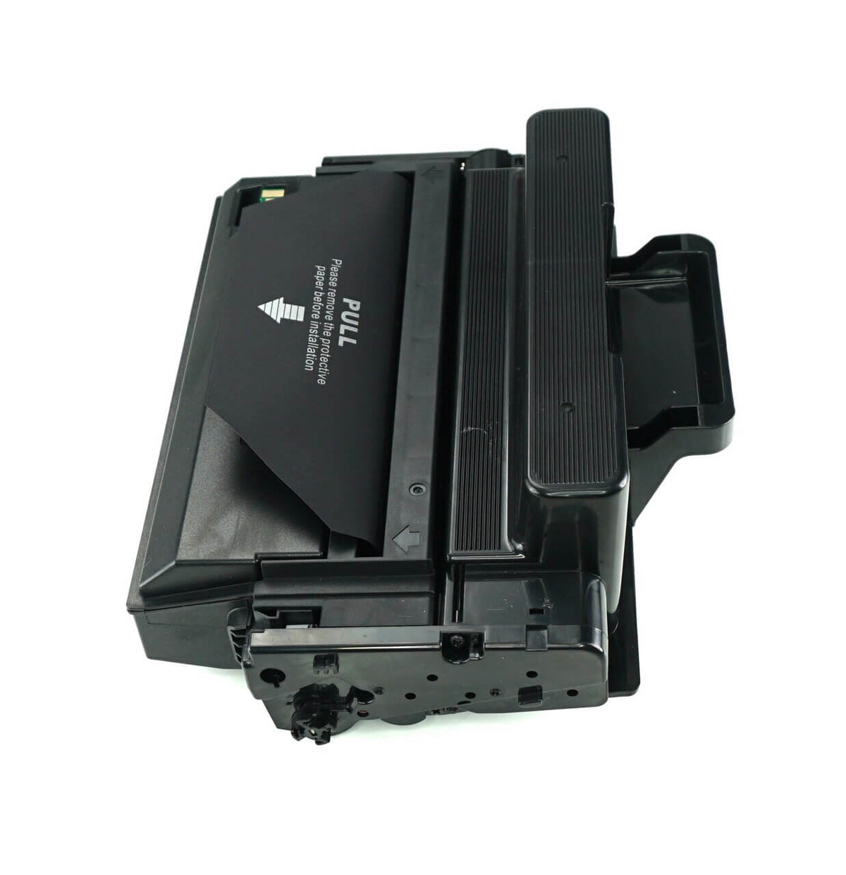 This is the second side view of the Samsung MLT-D203L Black replacement laserjet toner cartridge by NXT Premium toner