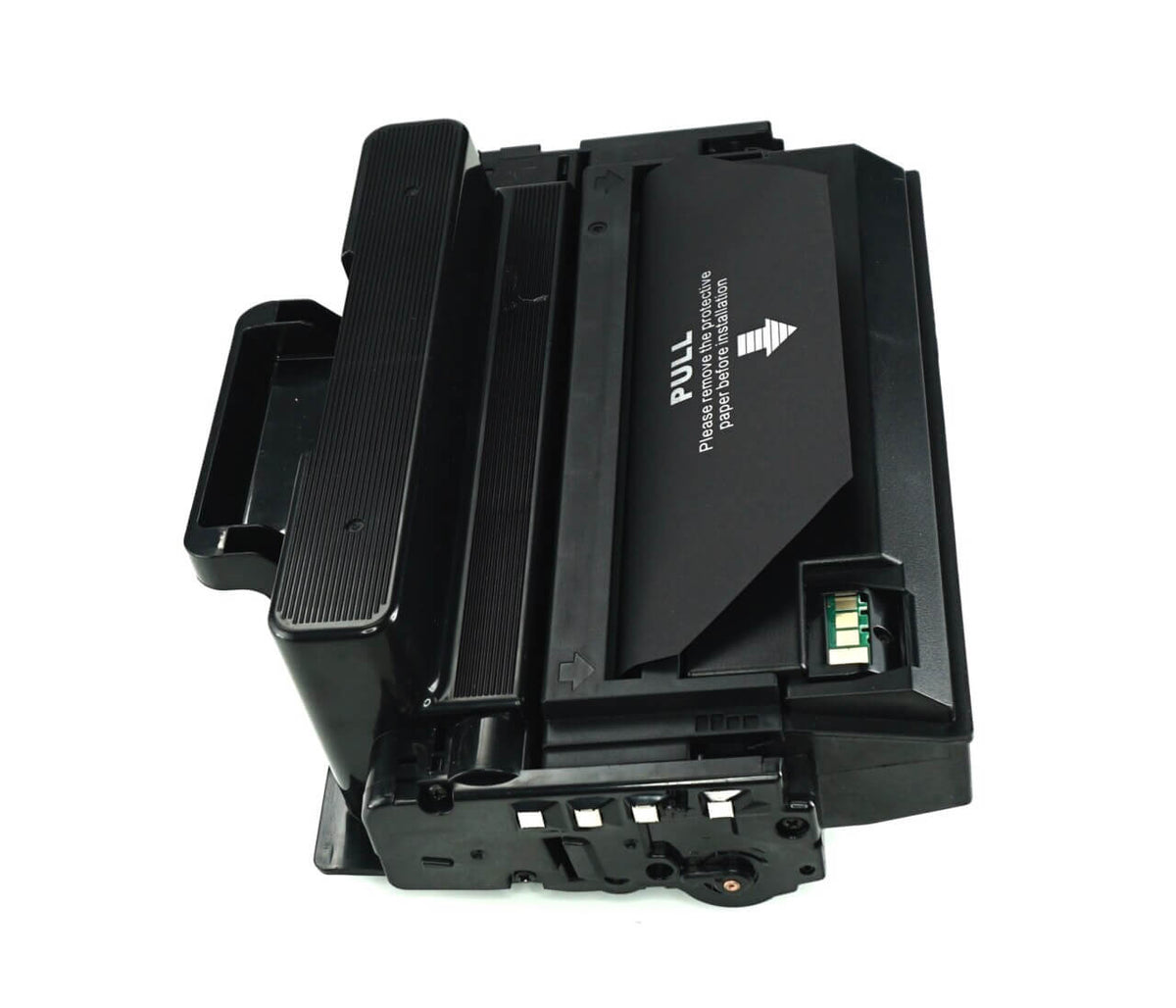 This is the side view of the Samsung MLT-D203L Black replacement laserjet toner cartridge by NXT Premium toner