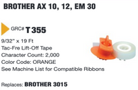 GRC Compatible Lift Off Correction Tape Replacement for Brother 3015 Correction Tape