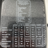 Monroe UltimateX 12-Digit Programmable Heavy-Duty Accounting Printing Calculator With Edit & Reprint Capabilities (ULTXB) (Function Sticker)