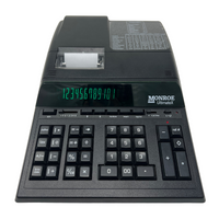 Monroe UltimateX 12-Digit Programmable Heavy-Duty Accounting Printing Calculator With Edit & Reprint Capabilities (ULTXB)