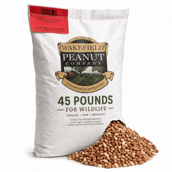 Wakefield Virginia Peanuts Shelled Animal Peanuts, 45 LBS