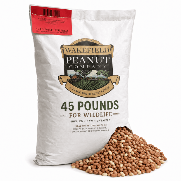Wakefield Virginia Peanuts Shelled Animal Peanuts, 45 LBS