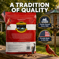 Wakefield Peanut, Cranberry and Raisin Bird Seed made in the USA by a family-owned company since 1965