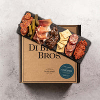 Selection of cured meats and antipasti from the Di Bruno Bros. Charcuterie Collection