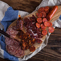 Di Bruno Bros. charcuterie assortment arranged for serving