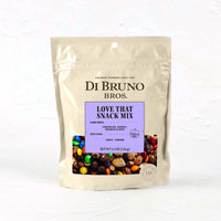 Bag of Di Bruno Bros. Love That Snack Mix pictured as an example snack mix variety