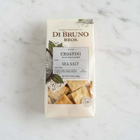 Package of Di Bruno Bros. Sea Salt Crostini