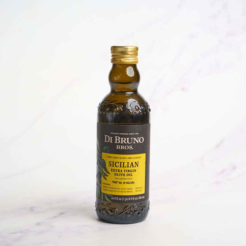 Bottle of Di Bruno Bros. Sicilian extra virgin olive oil