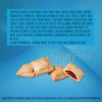 Drake's Cherry Fruit Pies ingredients and allergen information with glazed cherry pies