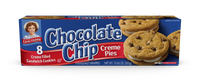 Includes 1 box of Little Debbie Chocolate Chip Creme Pies