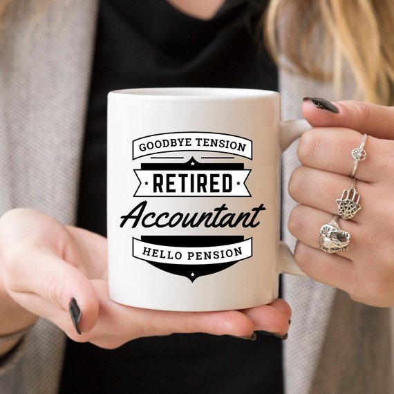 Retirement Mug for Accountants