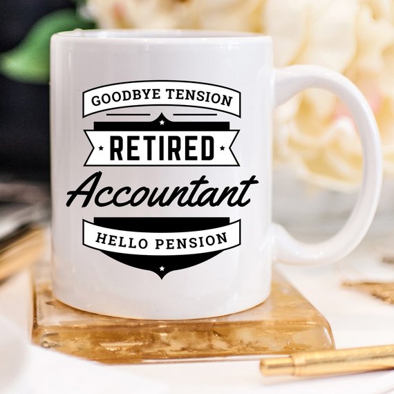 Retirement Mug for Accountants