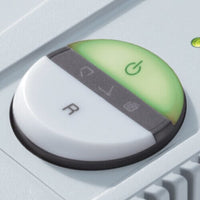 MBM Destroyit 2604 Cross Cut Shredder on/off switch